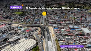Venecia Bridge in southern Bogotá partially opened | Mobility
