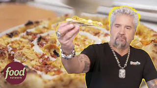 Guy Fieri Tries A WILD Cincinnati Chilli Pizza In Kentucky | Diners, Drive-Ins, And Dives