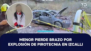 10-year-old Estrellita loses her arm following fireworks explosion in Cuautitlán Izcalli
