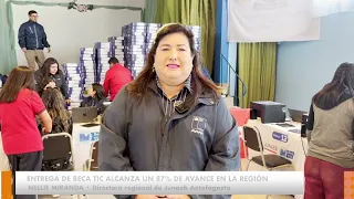 BECATIC scholarship reaches 87% regional progress: 4,538 computers distributed