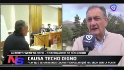 Weretilneck responds to Gennuso: He rejects political interference in the "Techo Digno" case