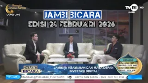 JAMBI BICARA (Edisi 24 Februari 2026) | Jaminan Keamanan Dan Masa Depan Investasi Digital#TVRIJambi