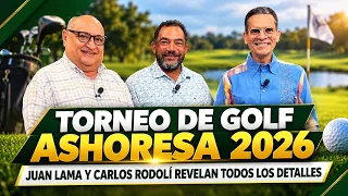 ASHORESA GOLF TOURNAMENT 2026: JUAN LAMA AND CARLOS RODOLÍ REVEAL ALL THE DETAILS