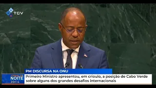 Prime Minister presented, in Creole, CV's position on some of the major international challenges
