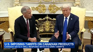 Canada will impose retaliatory tariffs on US goods as US imposes 50% tariffs on products from Canada