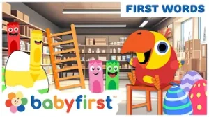 New Episode! | Larry Learns Colors & First Words | Educational Cartoon for Toddlers | BabyFirst
