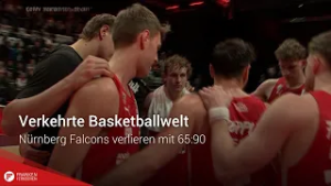 Verkehrte Basketballwelt: Nürnberg Falcons verlieren mit 65:90