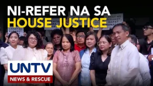 Impeachment complaints vs. VP Duterte, ni-refer na sa House Justice panel