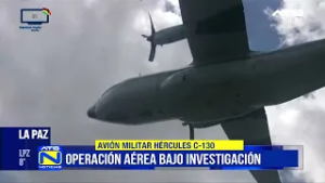 Avión militar cae en El Alto; transportaba dinero para el Banco Central