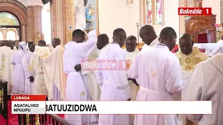 Agataliiko Abasaseredooti mwenda n’abadyankoni 6 batuuziddwa. Ssaabasumba abakuutidde ku bwetoowaze