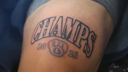 Brewers fans get tattoos to commemorate World Series berth