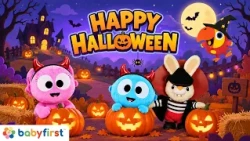 Halloween Party For Kids | Itsy Bitsy Spider, Spooky Songs & Surprise Eggs | BabyFirst