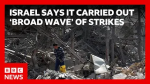 Israel says it hit security headquarters across Tehran | BBC News