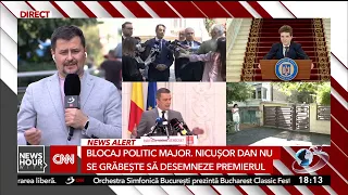 Nicușor Dan: There is no majority to support a Government