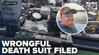 Widow of electrician killed in Longview pulp mill tank collapse files wrongful death suit