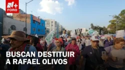 IMSS union seeks 100,000 signatures to remove Rafael Olivos