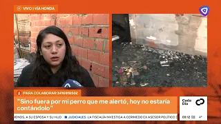 A couple and their two daughters lost everything in a fire