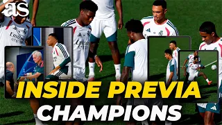 INSIDE: PREVIA de CHAMPIONS del REAL MADRID | REGALO a MOURINHO, CAÑO de VINICIUS, MBAPPÉ...