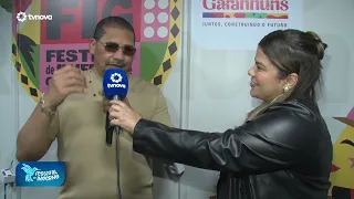 Before his show at FIG, singer Zezo spoke with TV Nova #FIGonTVNOVA
