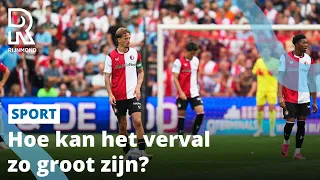 Feyenoord zakt opnieuw ver weg na een uur spelen | Rijnmond