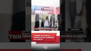 🟩 #SanLorenzo | También retiraron fármacos del albergue de Clínicas