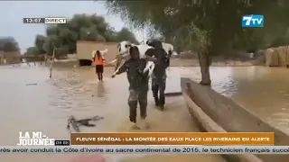 SENEGAL RIVER: RISING WATER LEVELS PUT RESIDENTS ON ALERT