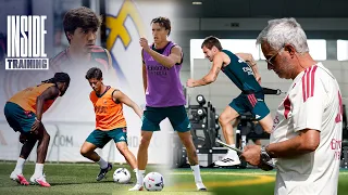 PHYSICAL work & BALL drills | INTENSE new double session at Ciudad Real Madrid