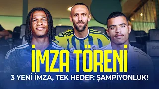 3 Yeni İmza, Tek Hedef: Şampiyonluk! 💛💙 | Greenwood, Aké ve Muriqi’nin İmza Töreni
