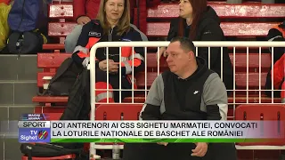 SPORTS - TWO CSS SIGHETU MARMATIEI COACHES CALLED UP TO THE ROMANIAN NATIONAL BASKETBALL TEAMS