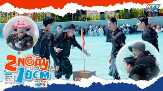 2 Ngày 1 Đêm Mùa 5 | Tập 5 | Đại chiến cướp cờ dưới nước: Đội "Vua trò chơi" nhận cái kết đắng!