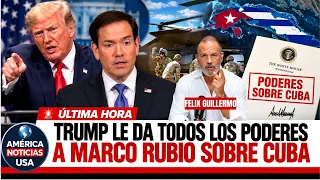 ¡MARCO RUBIO A CUBA! Trump bromea con enviarlo en un portaaviones para que “arregle” la situación