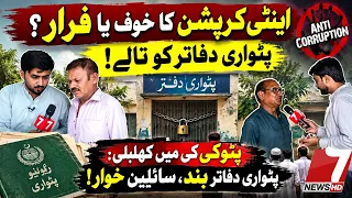 Fear of Anti-Corruption or Escape? Patwaris’ Offices Locked! lHISAABl