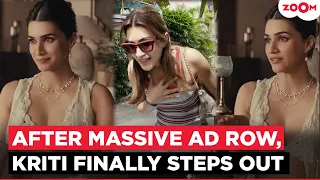 Kriti Sanon's FIRST appearance after Raksha Bandhan ad controversy; REFUSES to interact with paps!
