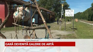 GARĂ DEVENITĂ GALERIE DE ARTÃ