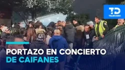 'Door slammed' and people climbing structures: this is how the Caifanes concert in Toluca was exp...