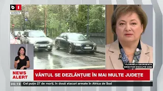 Alertă de VÂNT PUTERNIC în 7 județe. Ultimele date meteo