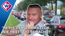 Buurtbewoners staan in file door nieuwe oprit naar snelweg