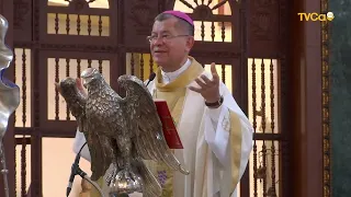 Día 04 Homilía Mons. Elías Rauda Obispo de San Vicente, Novena en honor al Divino Salvador