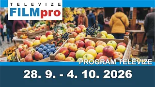 Program televize FILMpro 28. 9. – 4. 10. 2026
