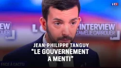 Jean-Philippe Tanguy : "Le gouvernement a menti"