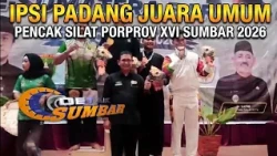 IPSI PADANG OVERALL CHAMPION IN PENCAK SILAT AT 2026 WEST SUMATRA PROVINCIAL GAMES (PORPROV XVI) REP