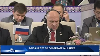 BRICS URGED TO BOOST CRISIS RESPONSE - nbc