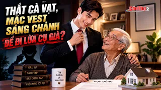 Dressing in Sharp Suits to Scam the Elderly? | Can Tho