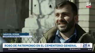 Robo de patrimonio en el Cementerio General