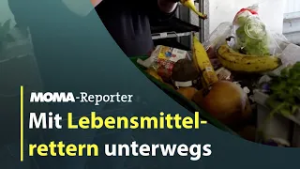 MOMA-Reporter: Mit Lebensmittelrettern unterwegs| ARD Morgenmagazin