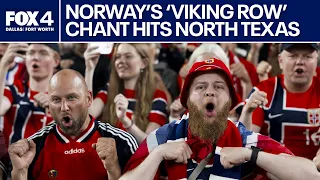 Norway fans bring 'Viking row' to North Texas