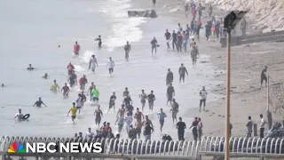 Dozens dead in migrant crisis rush into Spanish enclave
