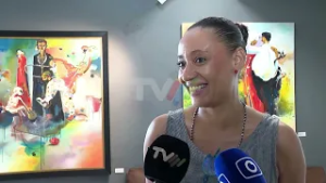 Exposição de obras plásticas “PROSAICO”:Luís Sozinho exibe as obras na galeria do Porto de Maputo