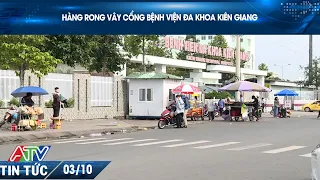 STREET VENDORS SWARM KIEN GIANG GENERAL HOSPITAL ENTRANCE