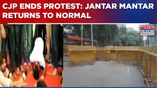 CJP Ends 36-Day Protest: Jantar Mantar Returns To Normal As Tents & Banners Left Behind
